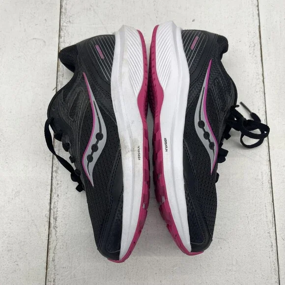 Saucony Running Shoes Womens Size 8.5 Black Pink VERSARUN Cushion Athletic - Picture 9 of 10